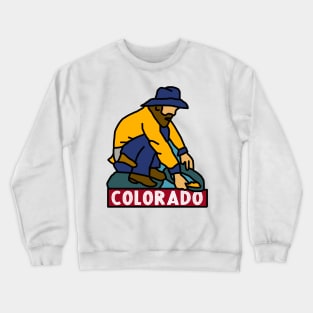 Colorado Gold Miner Decal Crewneck Sweatshirt